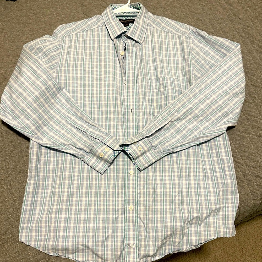 Johnston & Murphy Men’s Dress Shirt, Size L